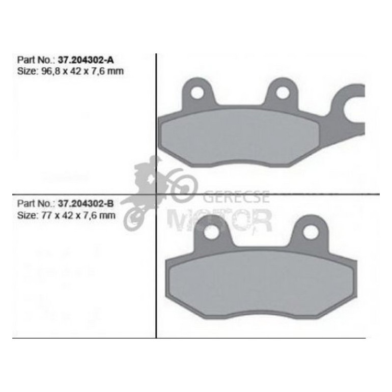 Fékbetét PROX 37.204302