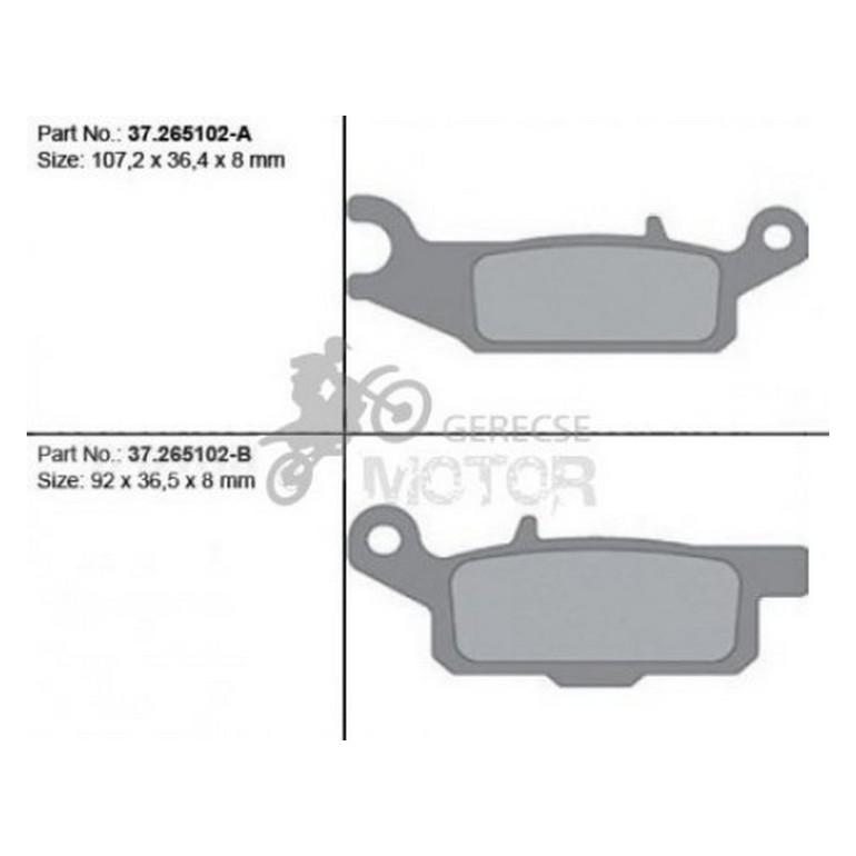 Fékbetét PROX 37.265102