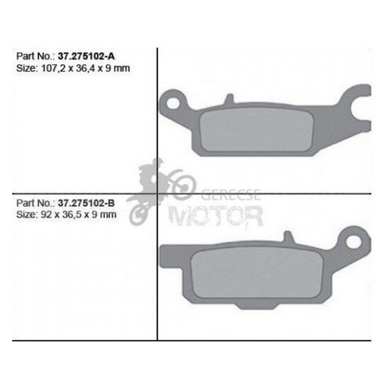 Fékbetét PROX 37.275102
