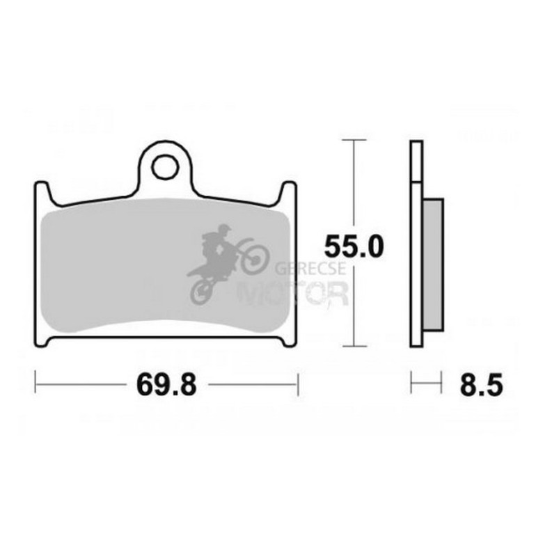 Fékbetét AP Racing LMP224 SF