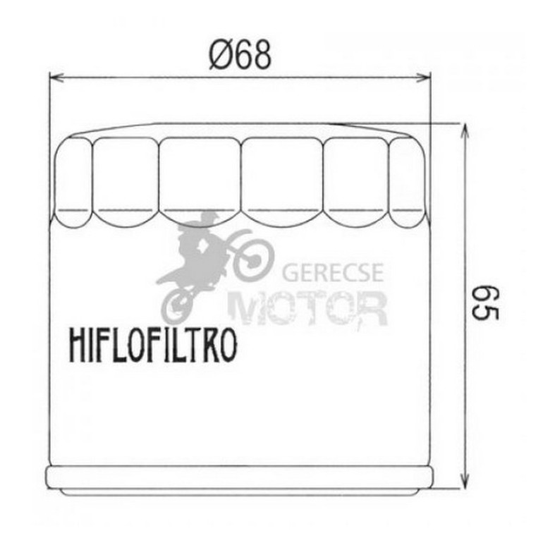 Olajszűrő HIFLOFILTRO HF191