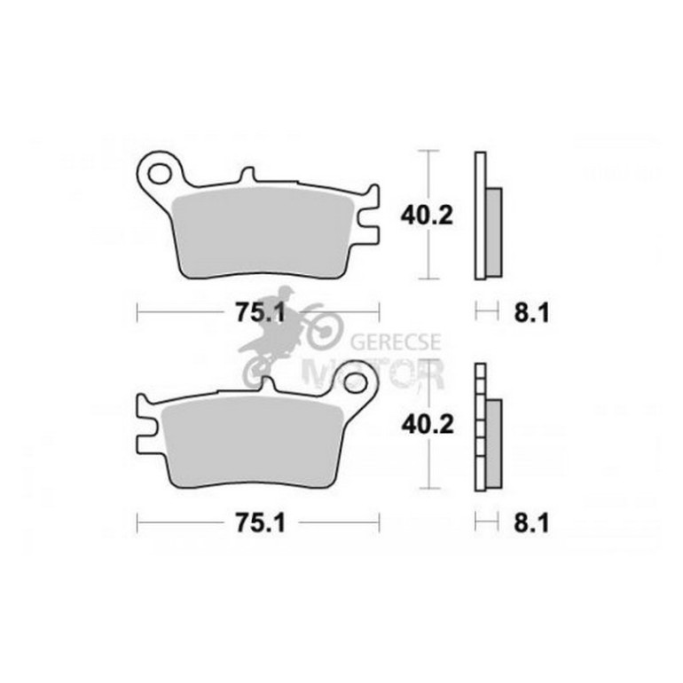Fékbetét AP Racing LMP229 ST