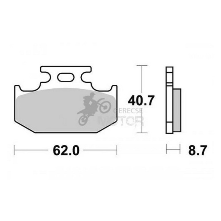 Fékbetét AP Racing LMP232 ORR