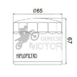 Olajszűrő HIFLOFILTRO HF199