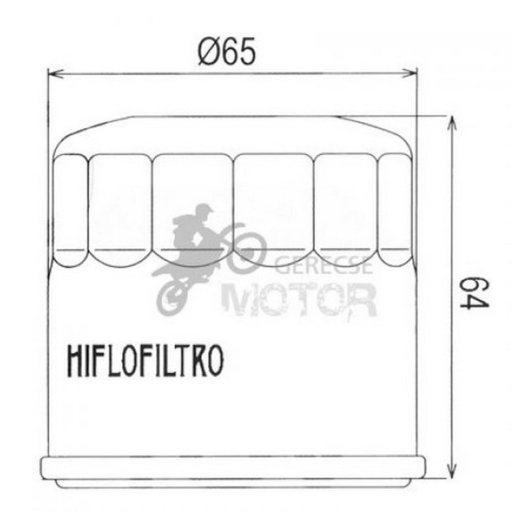 Olajszűrő HIFLOFILTRO HF204