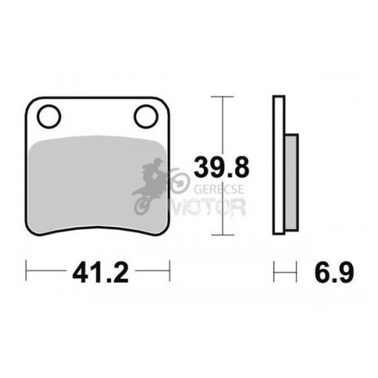 Fékbetét AP Racing LMP243 ST