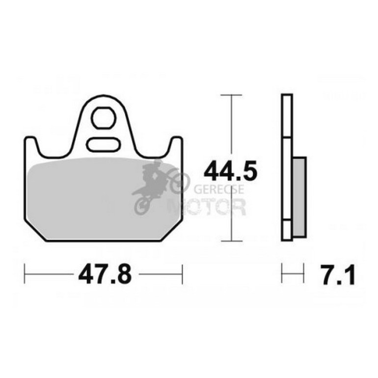 Fékbetét AP Racing LMP259 ST