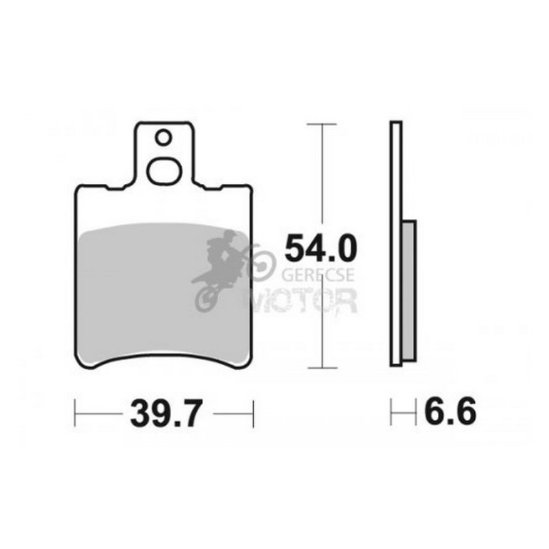 Fékbetét AP Racing LMP267 ST