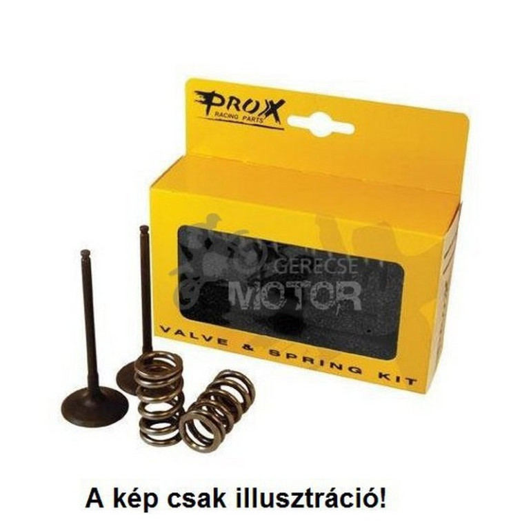 Acél kipufogó szelep Rugó szettel PROX