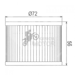 Olajszűrő HIFLOFILTRO HF531