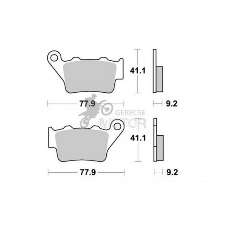 Fékbetét AP Racing LMP275 ST