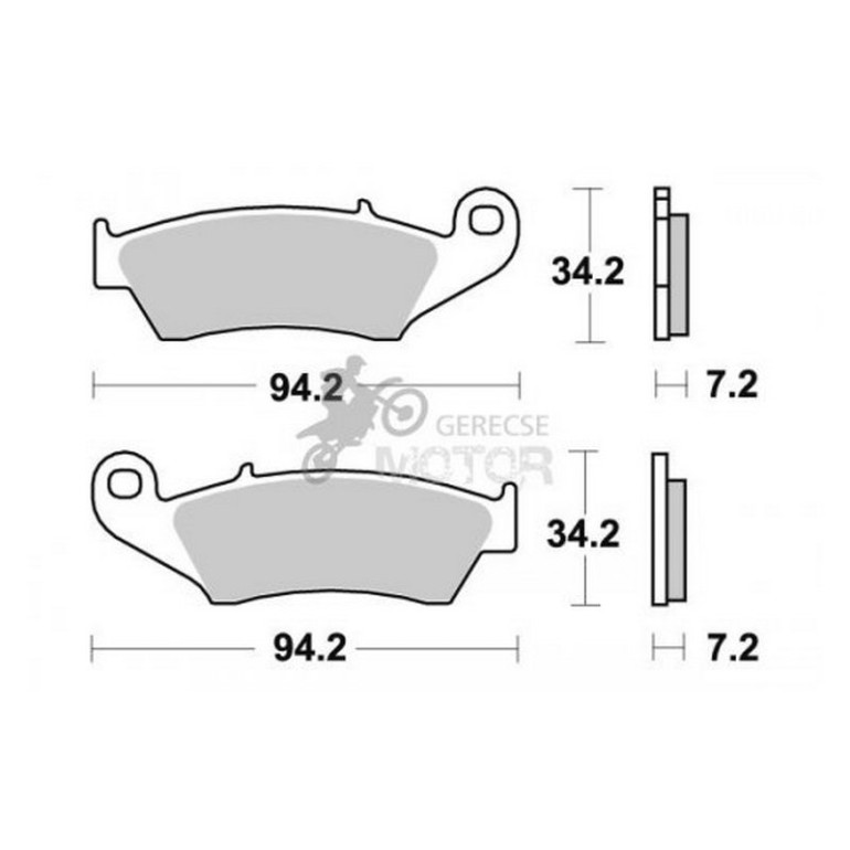 Fékbetét AP Racing LMP294 ORR