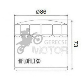 Olajszűrő HIFLOFILTRO HF557
