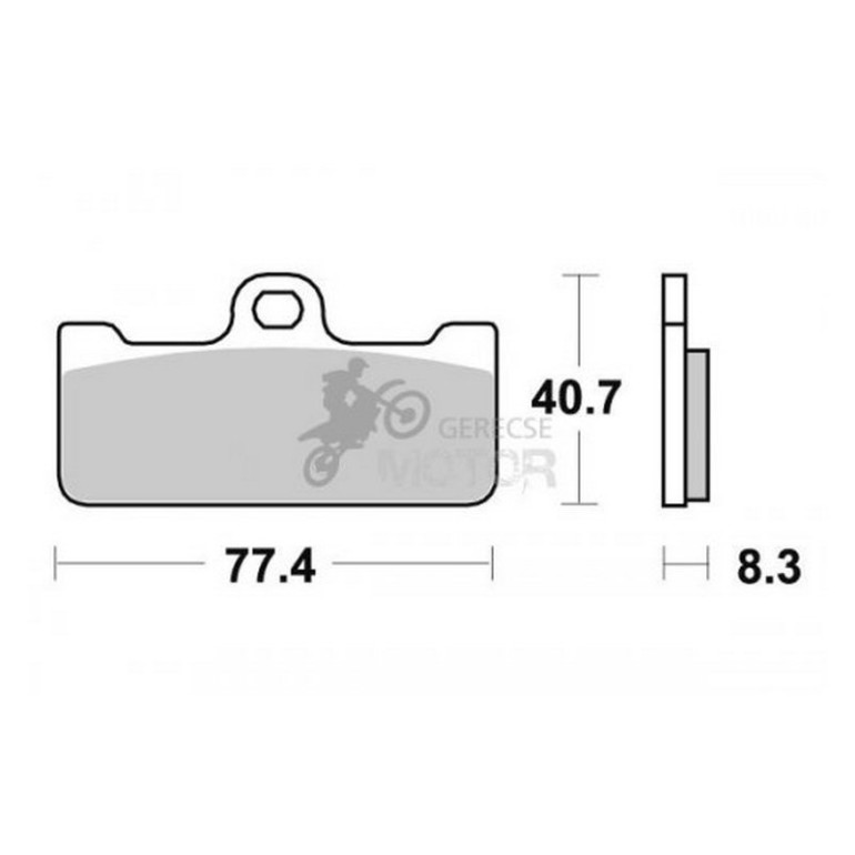 Fékbetét AP Racing LMP295 CRR
