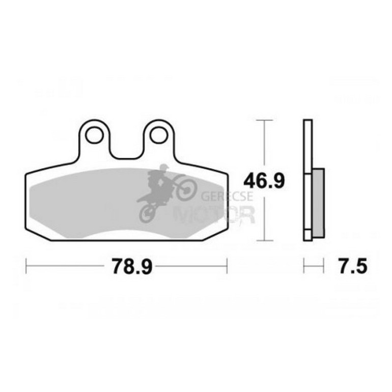 Fékbetét AP Racing LMP296 ST