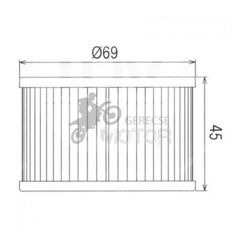 Olajszűrő HIFLOFILTRO HF561