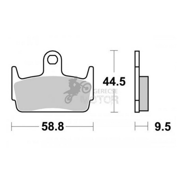 Fékbetét AP Racing LMP310 ST