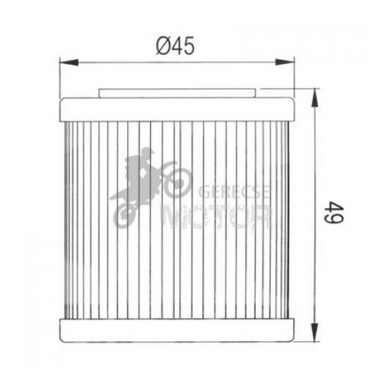 Olajszűrő HIFLOFILTRO HF563