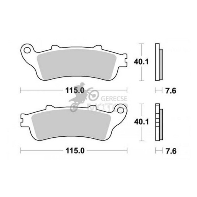 Fékbetét AP Racing LMP321 SF