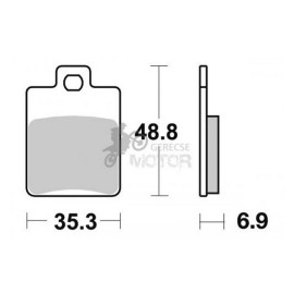 Fékbetét AP Racing LMP324 ST