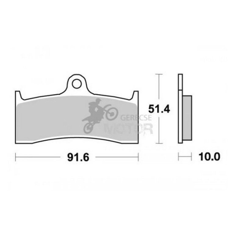 Fékbetét AP Racing LMP329 CRR