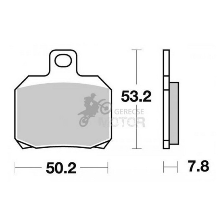 Fékbetét AP Racing LMP330 ST