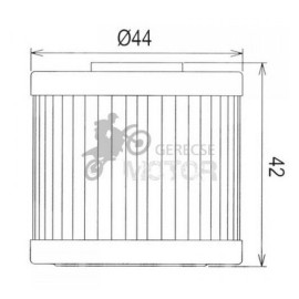 Olajszűrő HIFLOFILTRO HF566