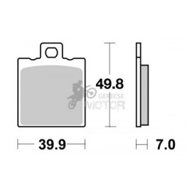 Fékbetét AP Racing LMP337 ST