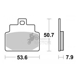 Fékbetét AP Racing LMP348 SM