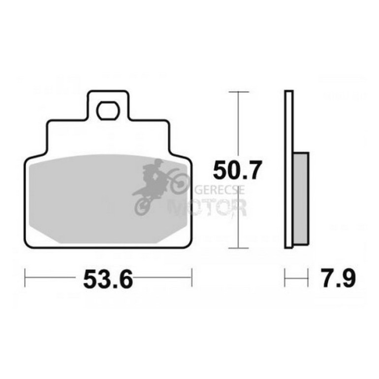 Fékbetét AP Racing LMP348 SM