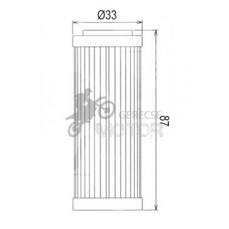 Olajszűrő HIFLOFILTRO HF652