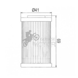 Olajszűrő HIFLOFILTRO HF655