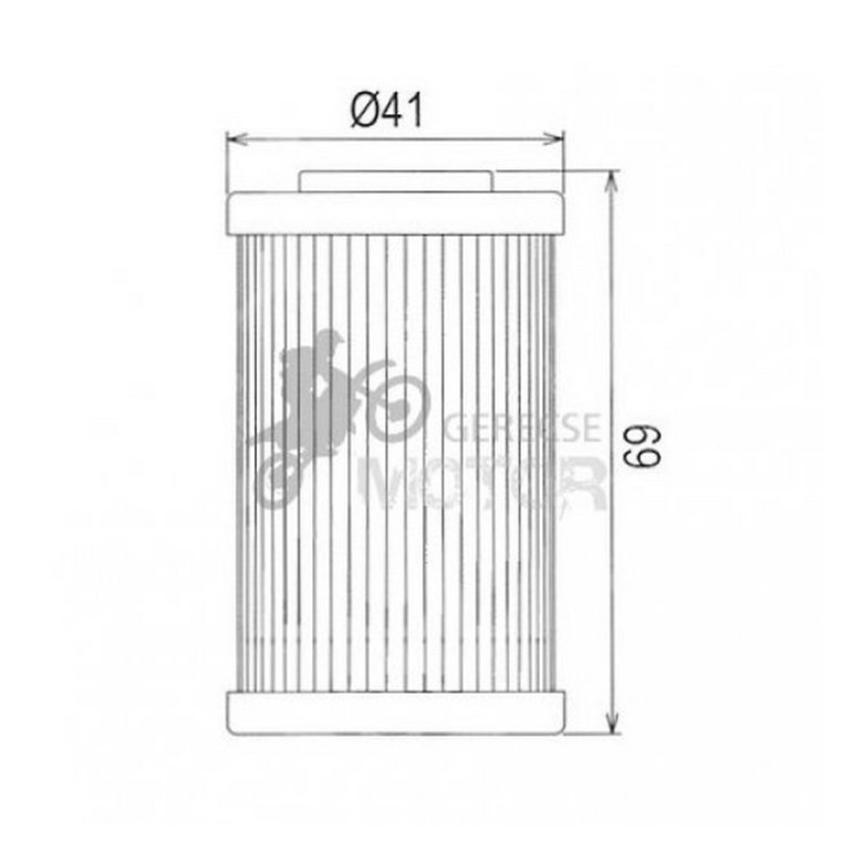 Olajszűrő HIFLOFILTRO HF655