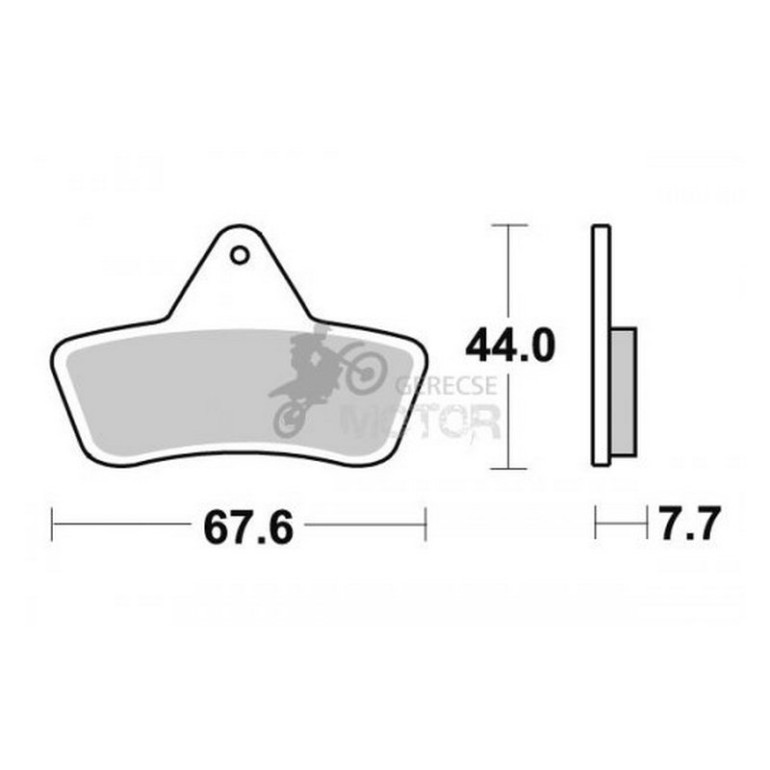 Fékbetét AP Racing LMP358 OR