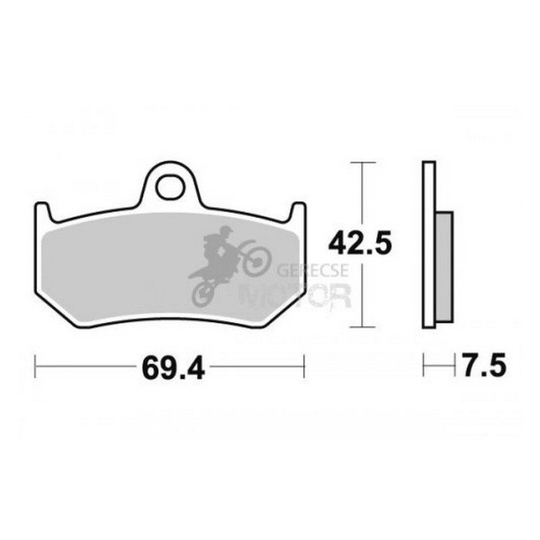 Fékbetét AP Racing LMP363 SR