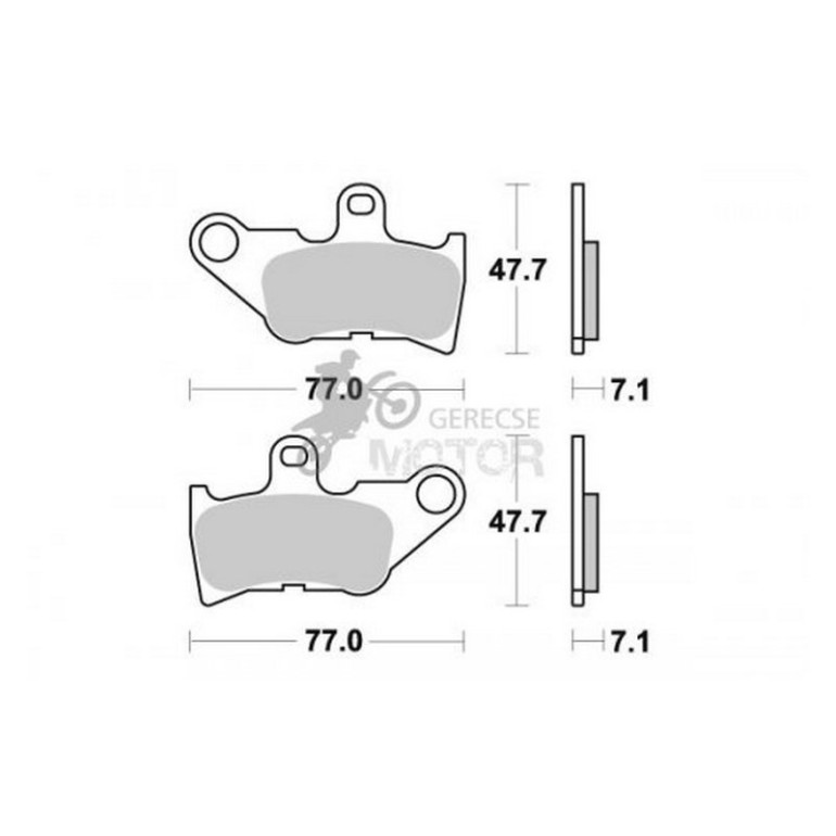 Fékbetét AP Racing LMP364 ST