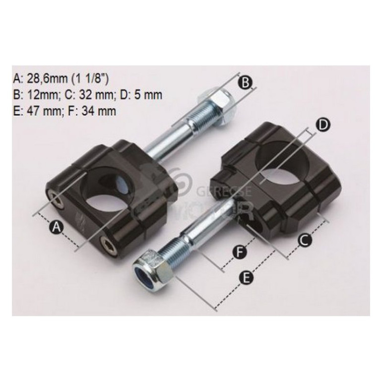 Kormányátalakító adapter 28.6mm Renthal