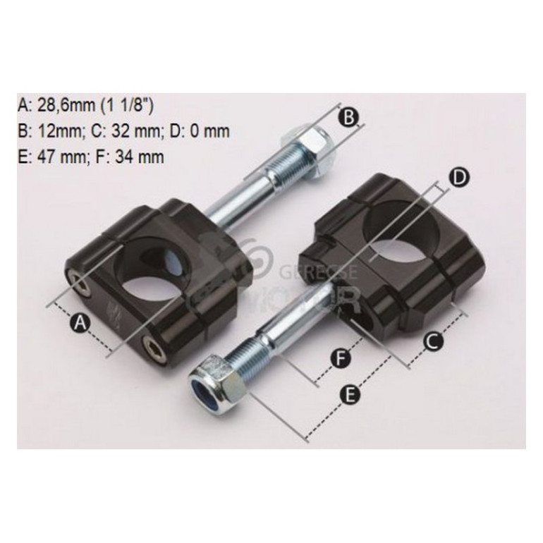 Kormányátalakító adapter 28.6mm Renthal