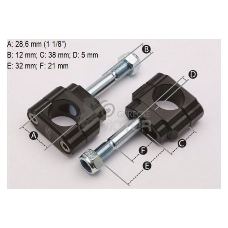 Kormányátalakító adapter 28.6mm Renthal