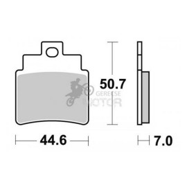 Fékbetét AP Racing LMP375 ST