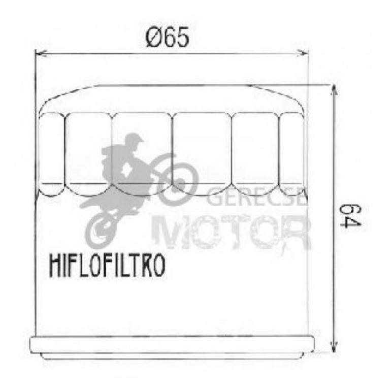 Olajszűrő HIFLOFILTRO HF951
