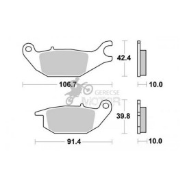 Fékbetét AP Racing LMP384 ST