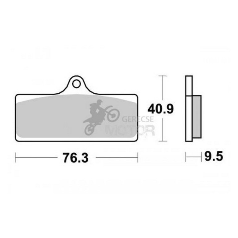 Fékbetét AP Racing LMP385 CRR