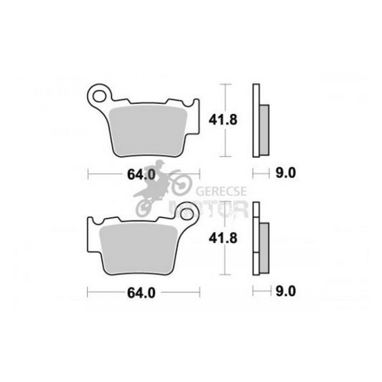 Fékbetét AP Racing LMP391 OR
