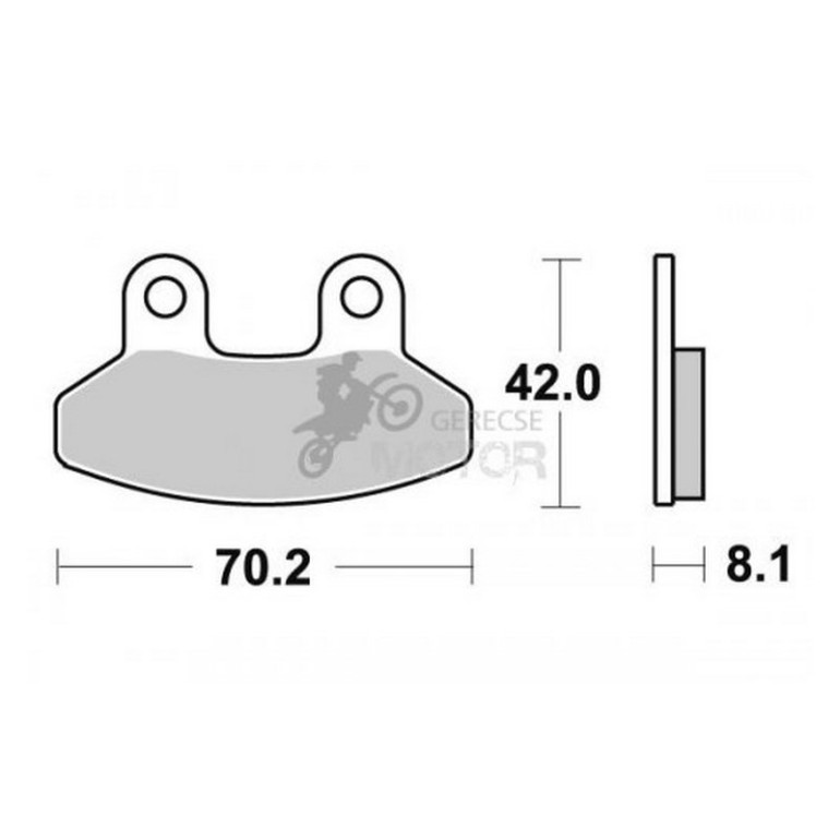 Fékbetét AP Racing LMP392 ST