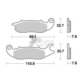 Fékbetét AP Racing LMP397 ST