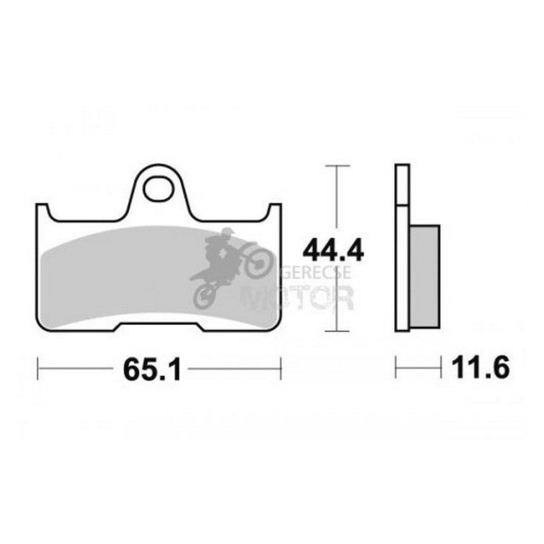 Fékbetét AP Racing LMP399 OR
