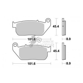 Fékbetét AP Racing LMP407 SF