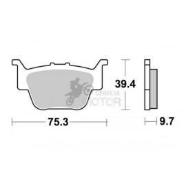 Fékbetét AP Racing LMP413 OR